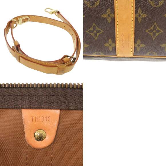 Louis Vuitton Keepall Bandouliere 55 Monogram Boston Bag M41414 LV 0681LOUIS ... - Picture 10 of 10
